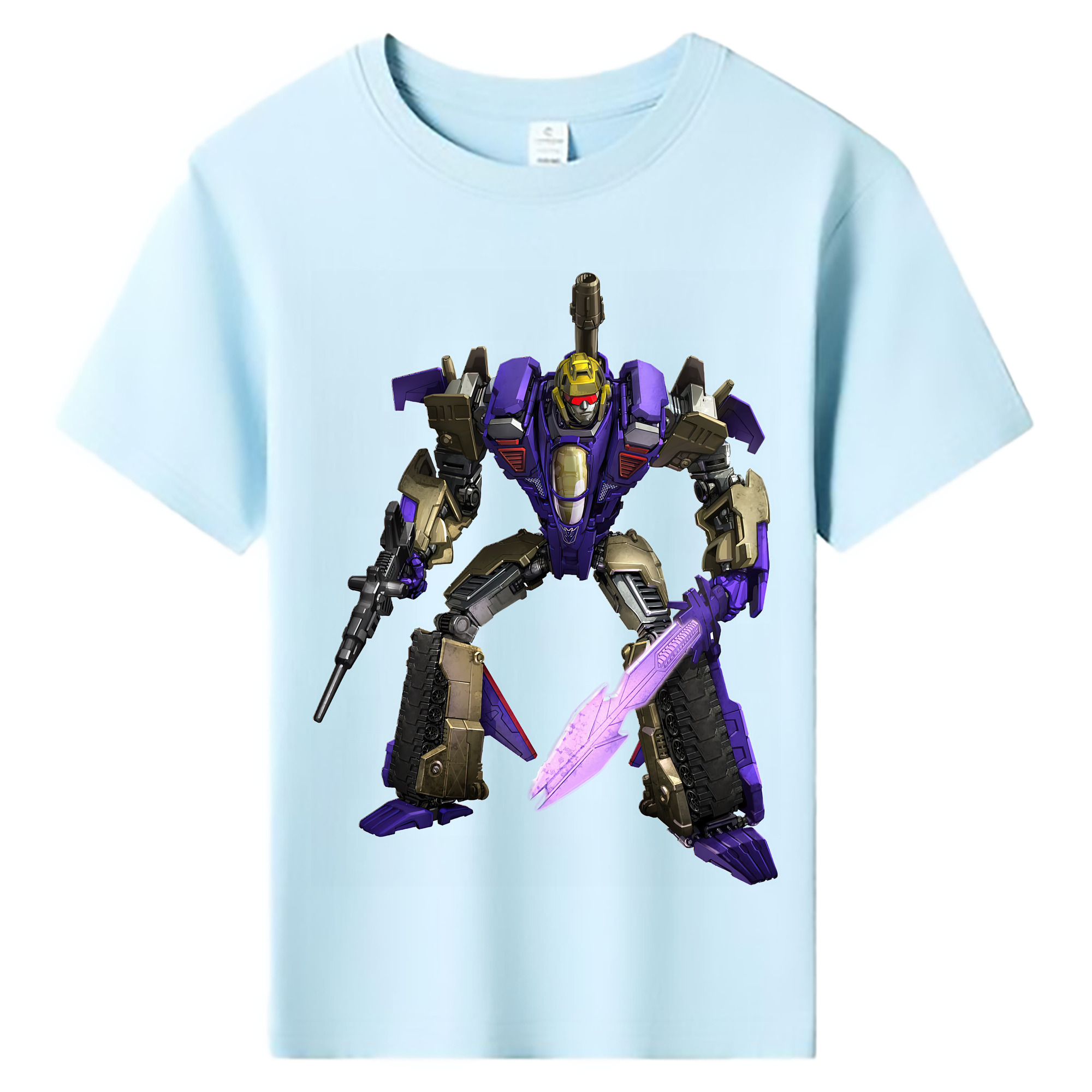 （画像用） Transformers トランスフォーマー 綿100％キッズTシャツ（フロントプリント）